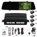Apexeon Dash Camera,Reco Support Camera 4.3 Inch Screen Reverse Radars Rear Dual Dash Camera 1080P DVR Dash Cam Rear Nebublu