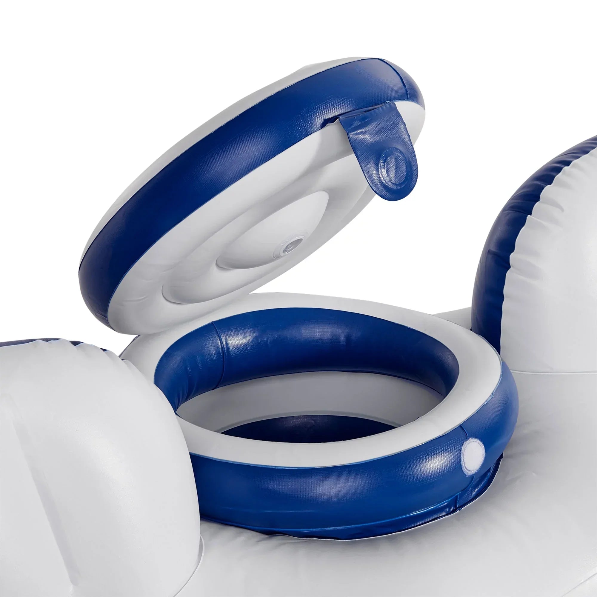 Intex River Run II Inflatable 2 Person Pool Tube Float w/ Cooler (18 Pack)