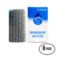 8-Pack Replacement for Electrolux FGHC2335LP1 Refrigerator Air Filter - Compatible with Electrolux EAF1CB, 46-9917 Fridge Air Filter