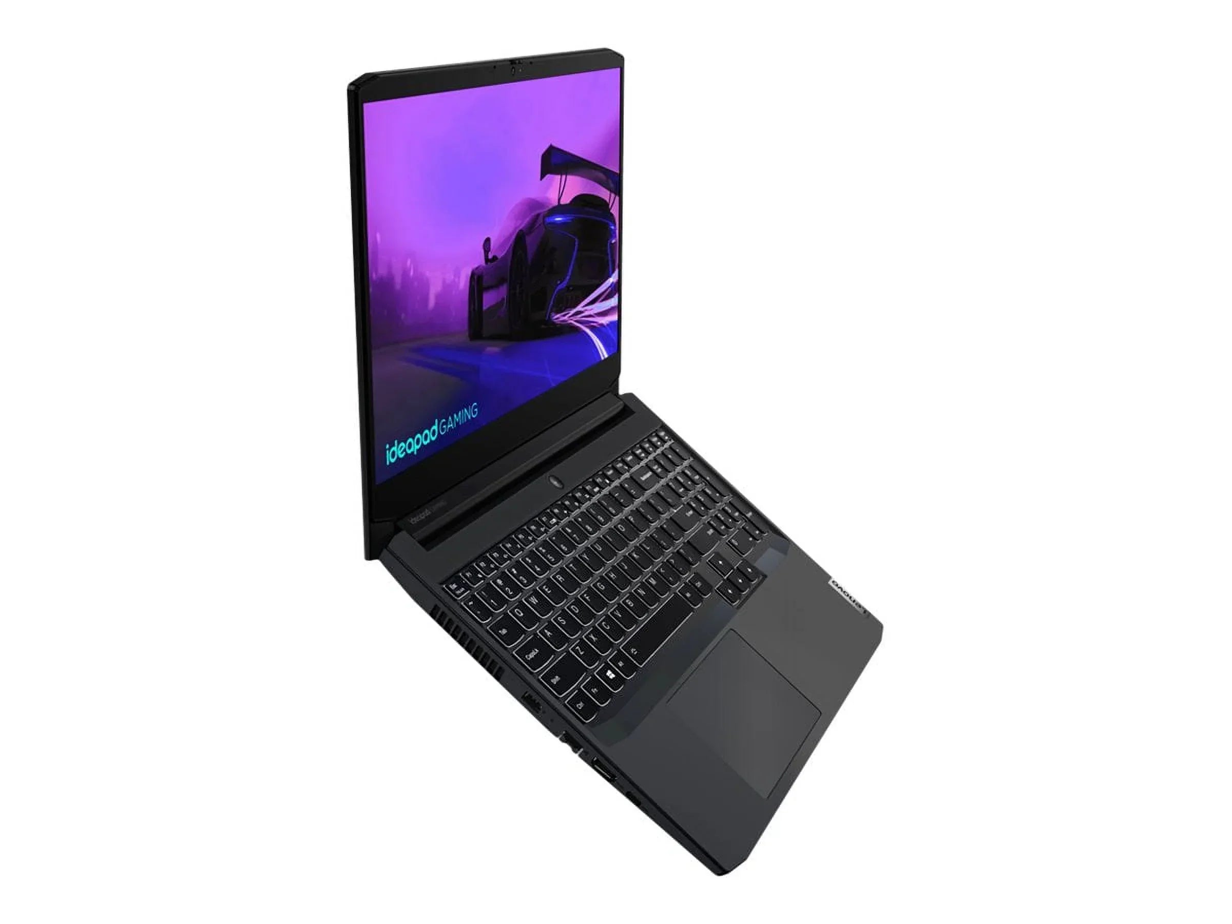 Lenovo IdeaPad 15.6" FHD Gaming Laptop, Intel Core i7-11370H, 8GB RAM, 1TB HD & 256GB SSD, Windows 10 Home, Black, 82K10004US