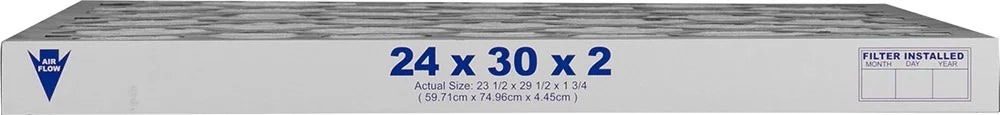 Nordic Pure 24x30x2 Pleated Air Filters MERV 14 Plus Carbon 3 Pack