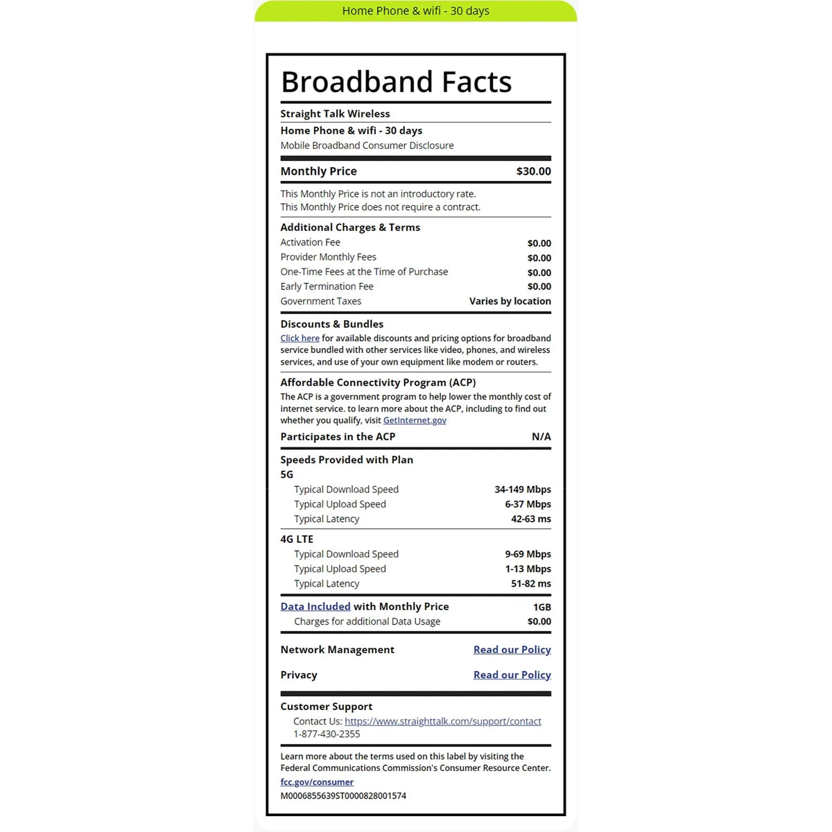 Straight Talk $30 Home Center Unlimited 30 Days Plan Direct Top Up