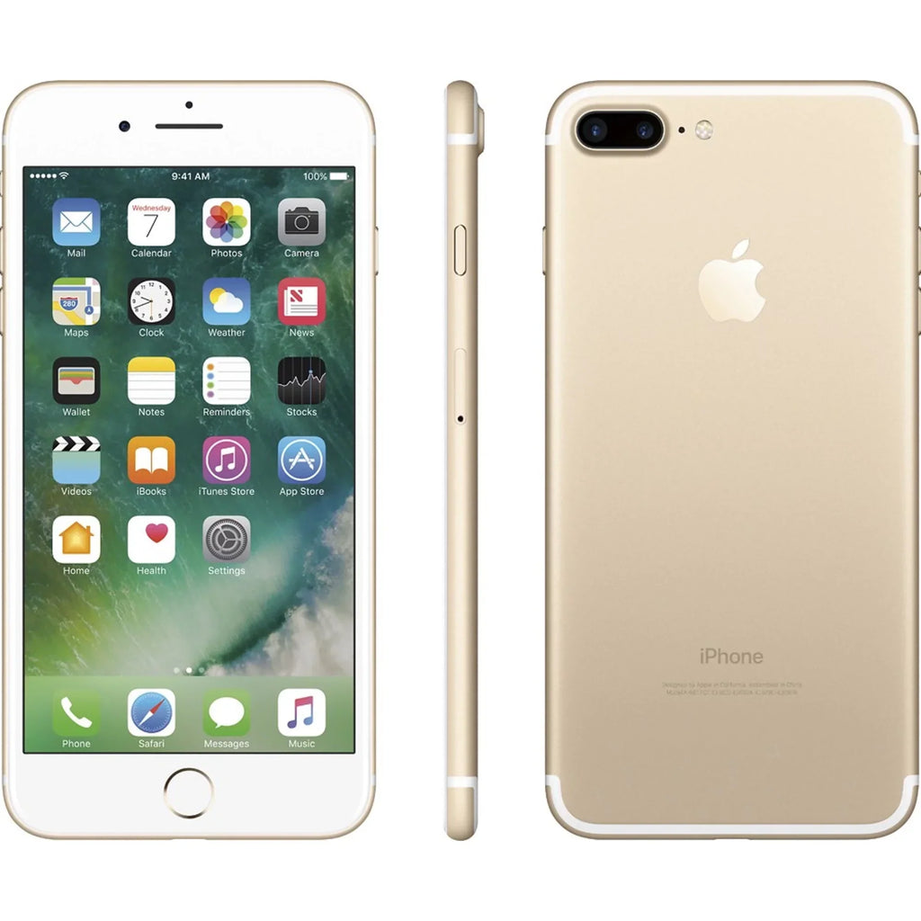 Restored Apple iPhone 7 Plus 128GB Gold (T-Mobile Locked) Smartphone (Refurbished)