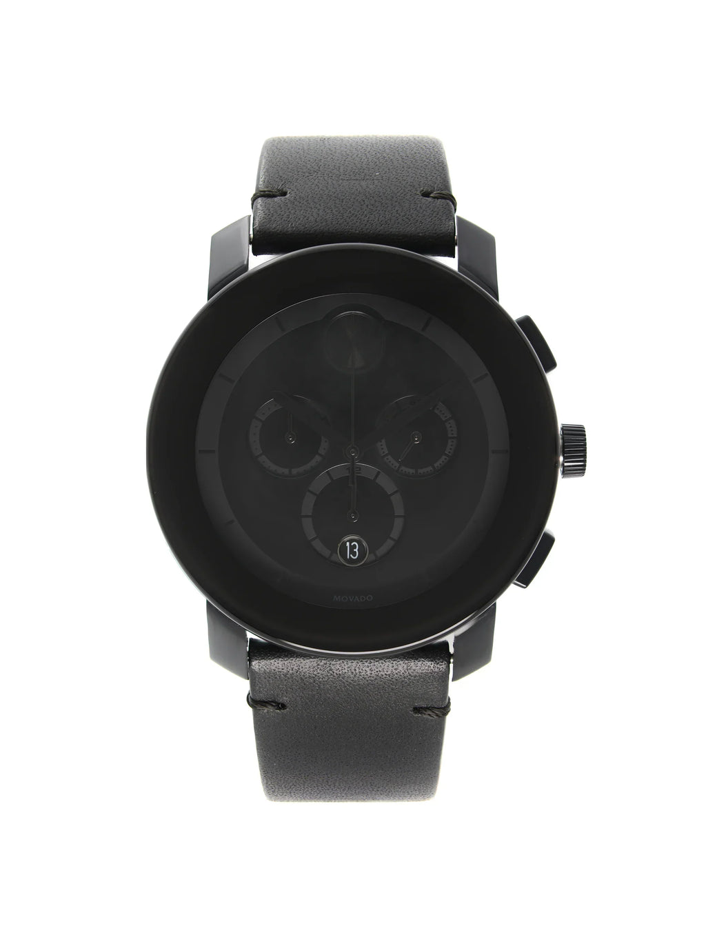 Movado Bold Chronograph Ion-Plated Steel Black Dial Quartz Mens Watch 3600337