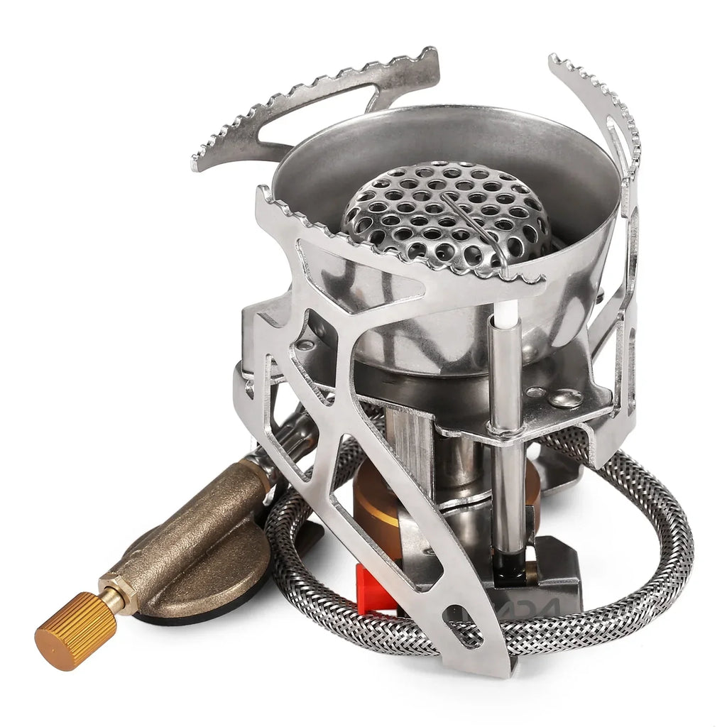 Lixada Windproof Backpacking Stove, Portable Cooking Stove for Outdoor Adventures