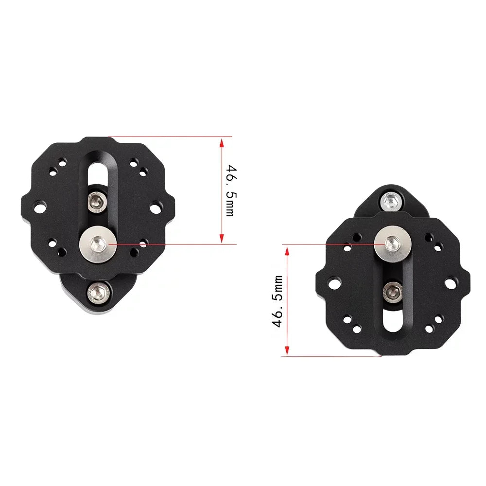 GFYSHIP Universal Bar Mounted GPS Adapter For RAM and Garmin Zumo Fits For BMW R1250 RT  2019-2022 BMW R18   2020-2021 BMW R nineT Pure BMW R1200C BMW R1200CL Motorcycle GPS Adapter Mount