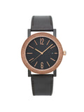 New Bvlgari Solotempo 41mm Steel Bronze Black Dial Automatic Men Watch 102931