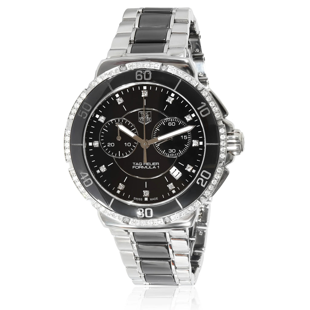 Tag Heuer Formula 1 CAH1212.BA0862 Unisex Watch in  Stainless Steel/Ceramic Pre-Owned
