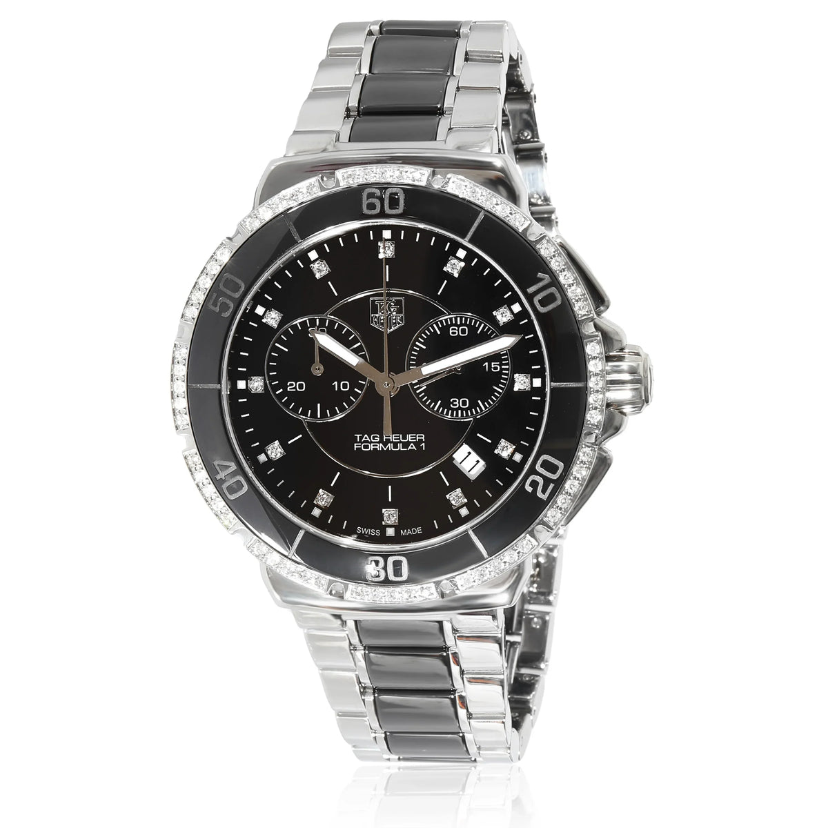 Tag Heuer Formula 1 CAH1212.BA0862 Unisex Watch in  Stainless Steel/Ceramic Pre-Owned