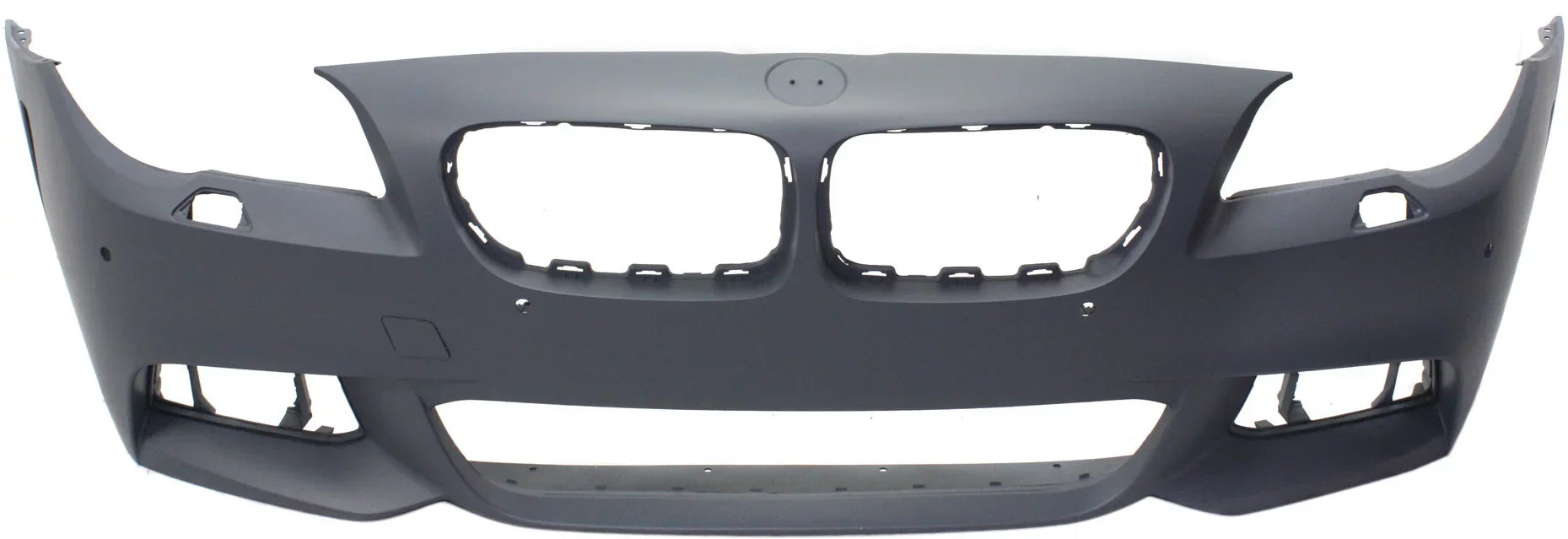 Front BUMPER COVER Compatible For BMW 5-SERIES 2014-2016 Primed with M Pkg with PDC Sensor Holes and Side View Cam Sedan/Hybrid