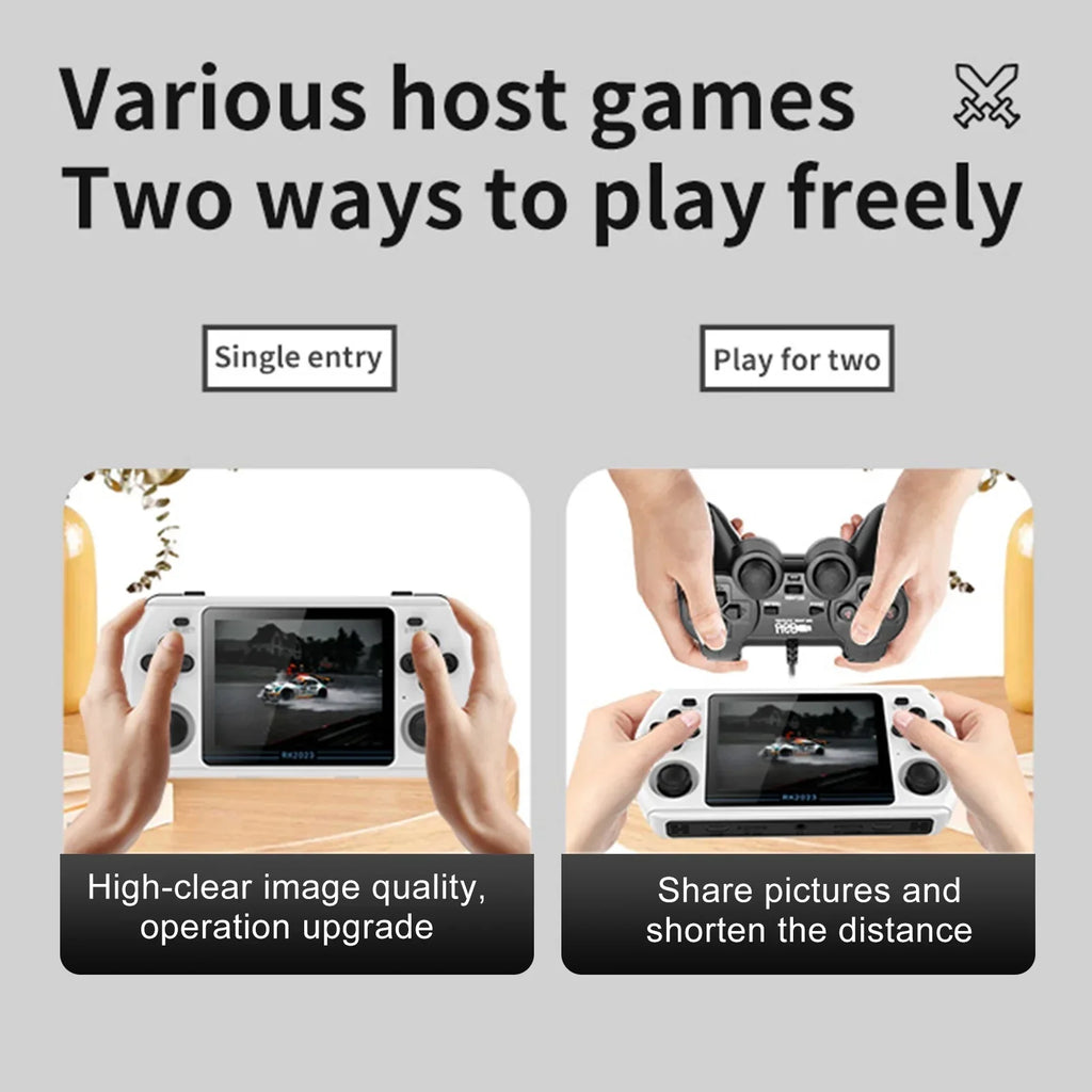 Open Source Game Console with Rechargeable Battery & Long Endurance for Extended Playtime