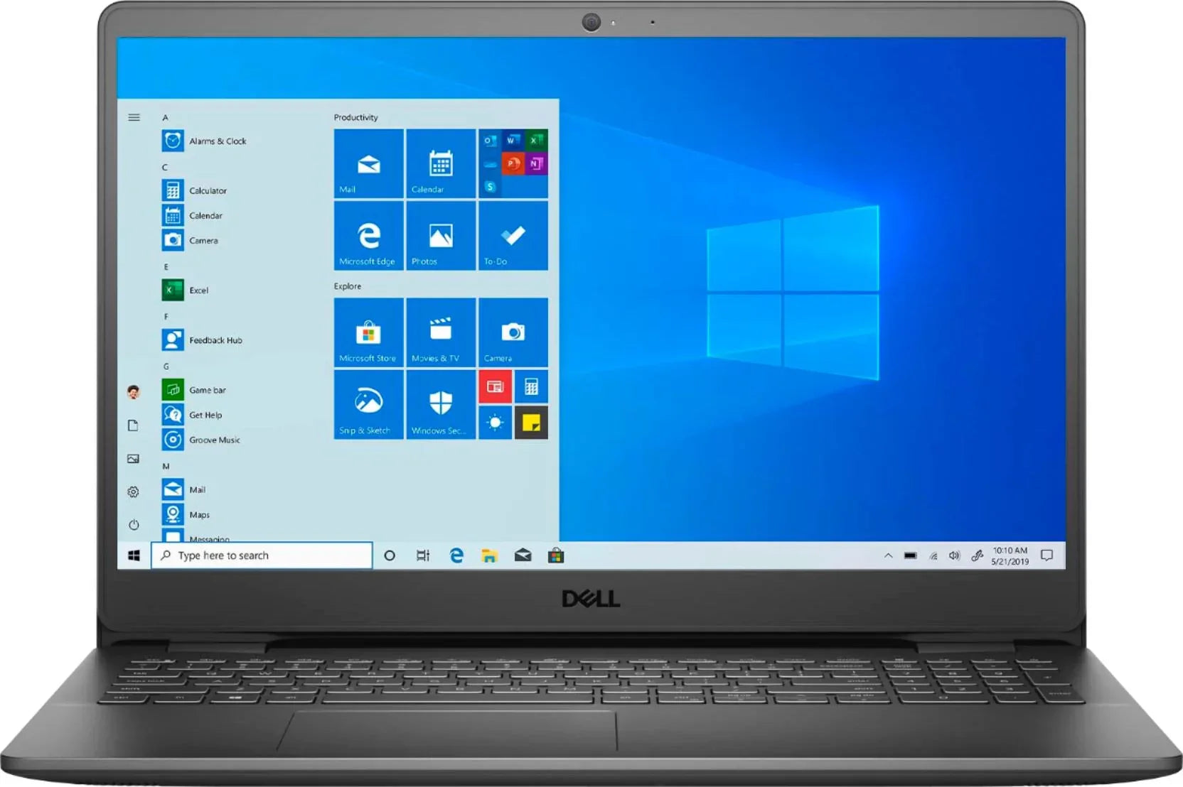 Dell Inspiron 15.6"FHD Touch Laptop, Intel Core i5-1035G1, 12GB DDR4 RAM, 512GB SSD, Webcam, WiFi, HDMI, Bluetooth, with MiTech 32GB USB Card, Windows 10, Black
