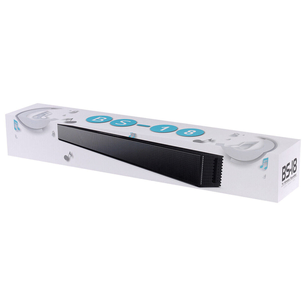 CJC Sound Bars for TV PC Gaming Monitor Sound Bar with Bluetooth 5.0/HDMI ARC/AUX/USB Bass Adjustable Wall Mountable