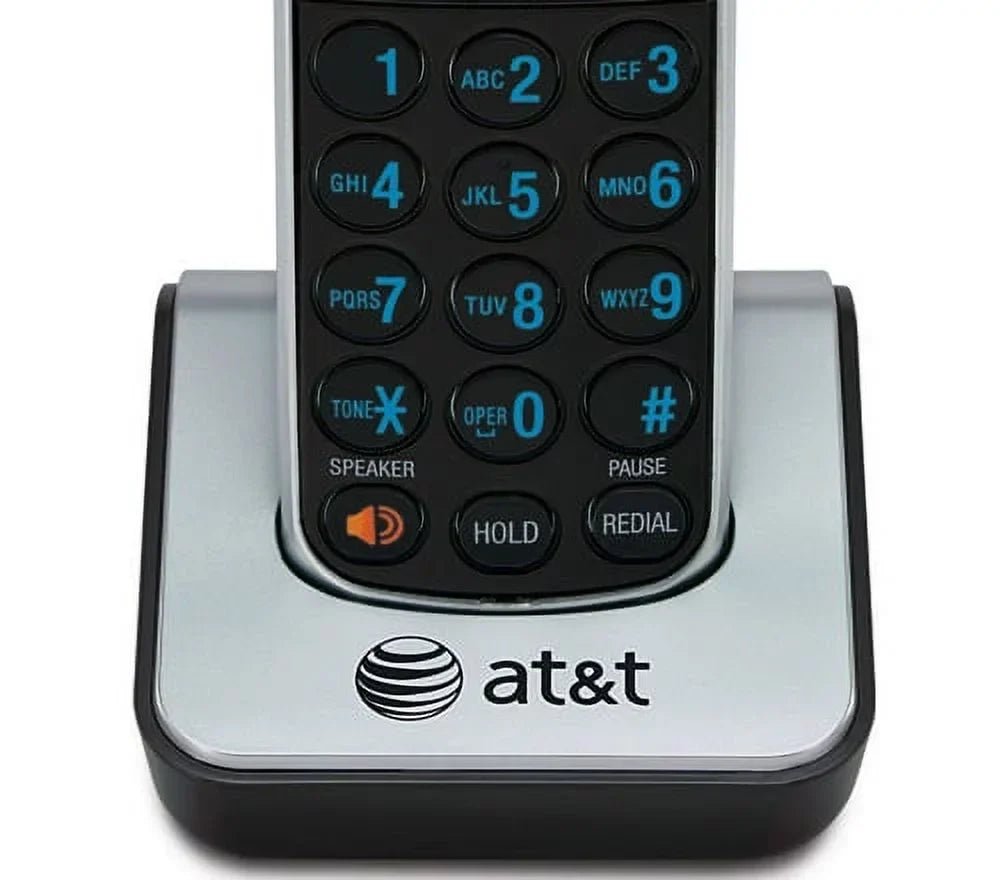 AT&T TL86109 + (4) TL86009 DECT 6.0 Digital Answering System w/ 2-Line Operation