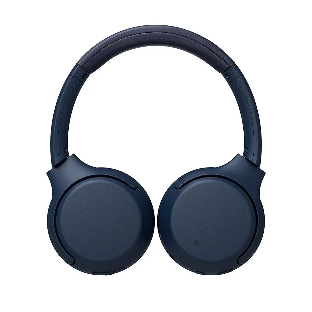 Sony WH-XB700 EXTRA BASS Wireless Headphones - Blue with Deco Gear Audio Bundle