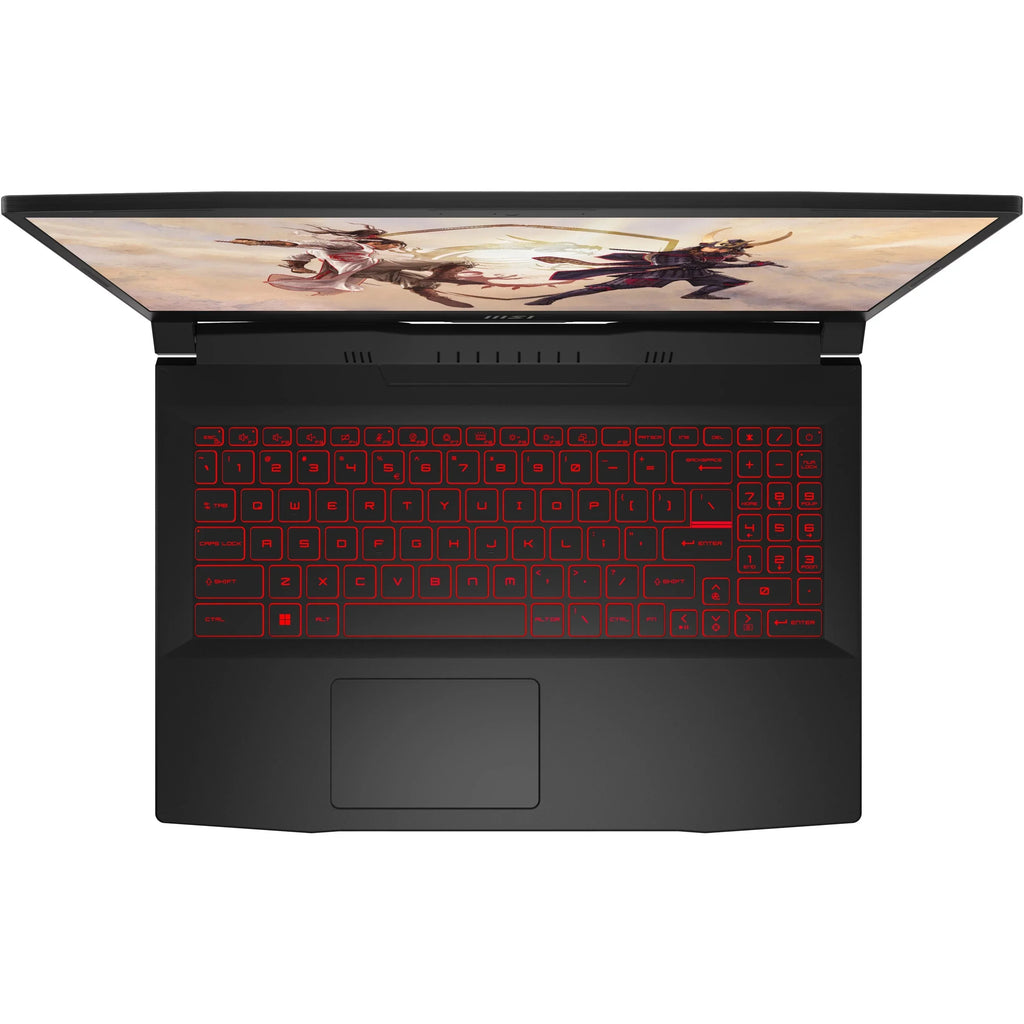 MSI Katana GF66 Gaming Notebook, 15.6" FHD 144Hz 1920 x 1080, Intel Core 12th Gen i7-12650H, NVIDIA GeForce RTX 3070Ti, 16GB RAM, 1TB SSD, Black, Windows 11, 12UGSK-836