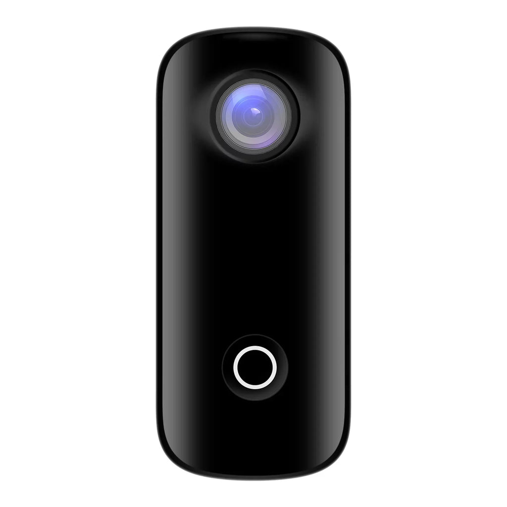 SJCAM C100 Action 1080P30fps Digital Video 30M Waterproof Magnetic Body Built-in Battery WiFi Connection APP Sharing with Waterproof Case Back Clip Lanyard