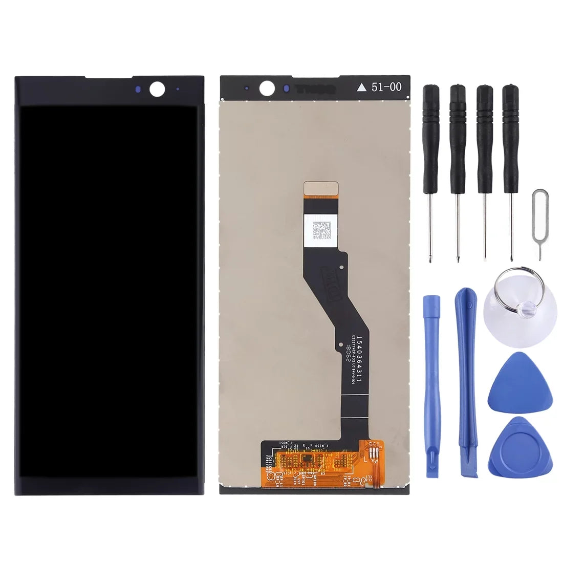 Cellphone Repair Parts  OEM LCD Screen for Sony Xperia XA2 Plus with Digitizer Full Assembly(Black)
