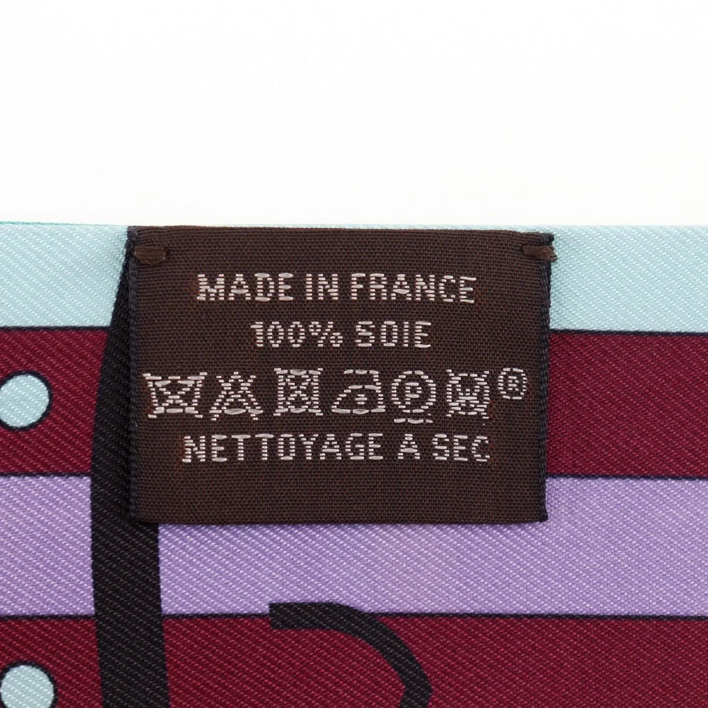 Pre-Owned Hermes Twilly Scarf Silk Women's I111624170 (Like New)