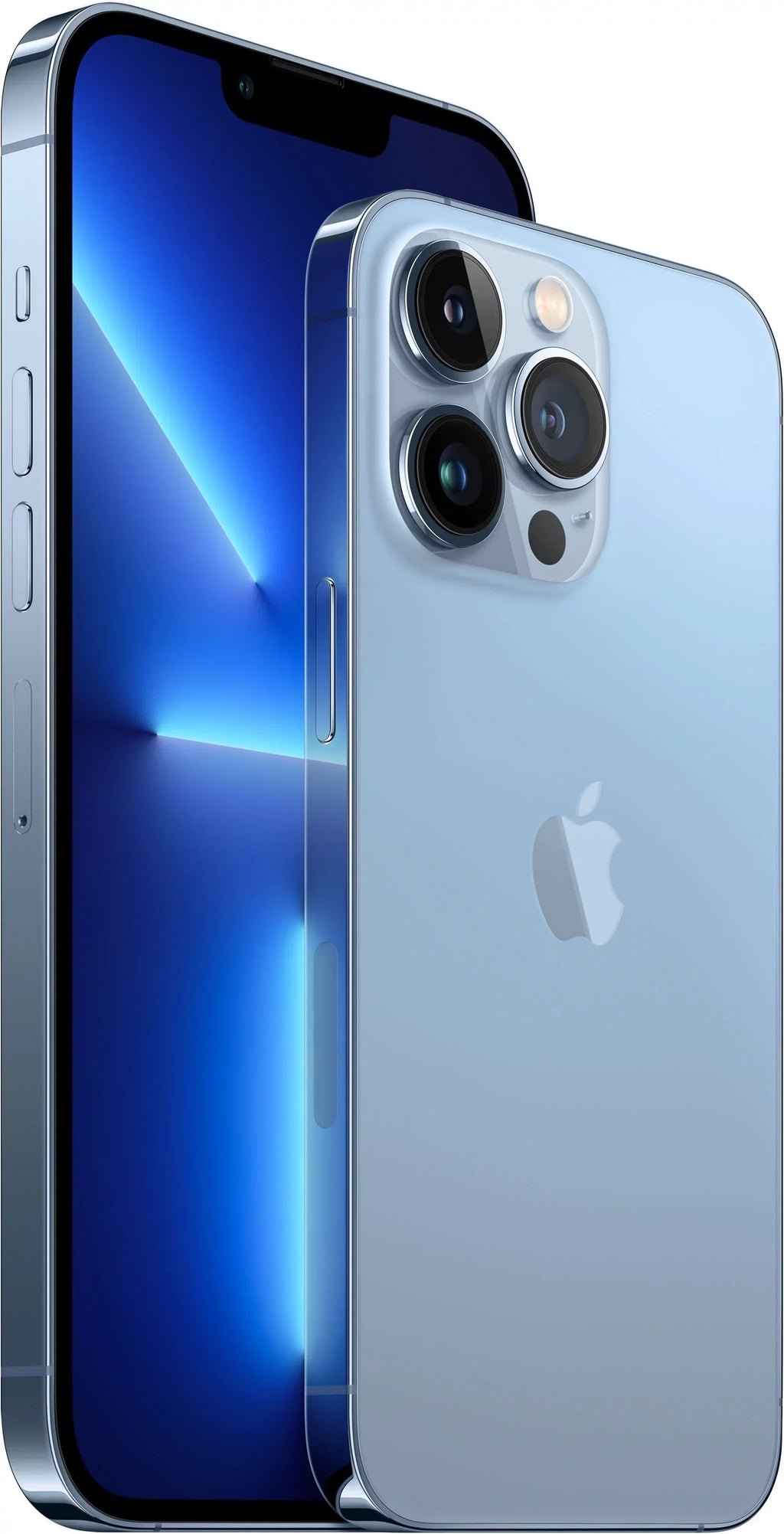 Pre-Owned Apple iPhone 13 Pro Max 128GB Sierra Blue (Cricket Wireless) MLKP3LL/A (Refurbished: Good)