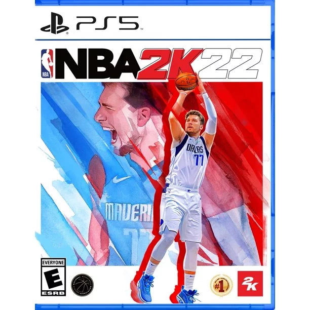 Sony Playstation 5 Disc Version with NBA 2K22 Standard Edition Bundle