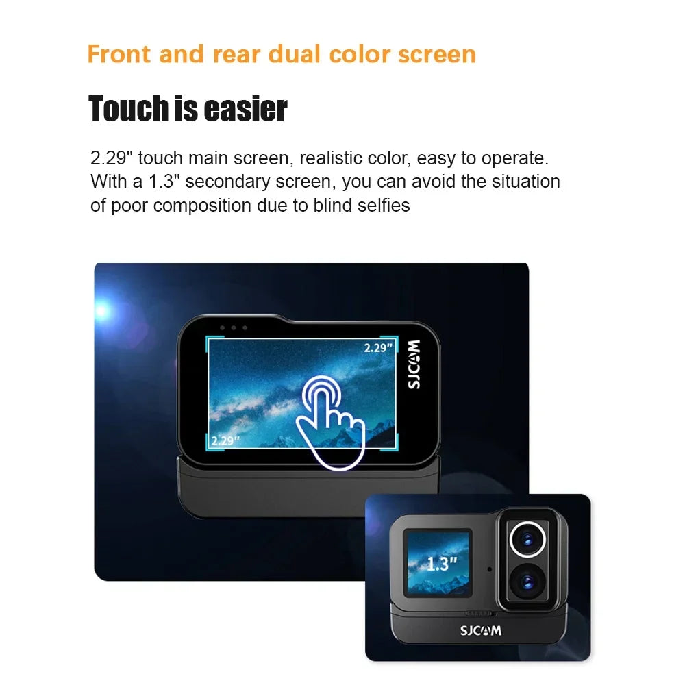 Camera,With Battery Waterproof With Support Live With Sj20 Camera Dual Screen 40m Waterproof 20mp Waterproof Camera 4k Waterproof 135wide Screen Waterproof Waterproof Screen Dual