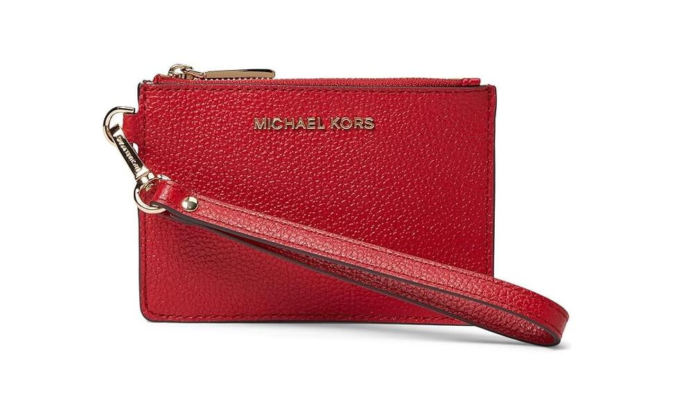 Michael Kors Jet Set Small Coin Purse - Crimson