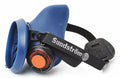 Sundstrom Safety Half Mask Respirator,Silicone,Blue SR 100 M/L